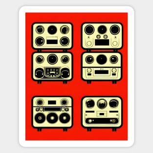 Retro Radio Sticker